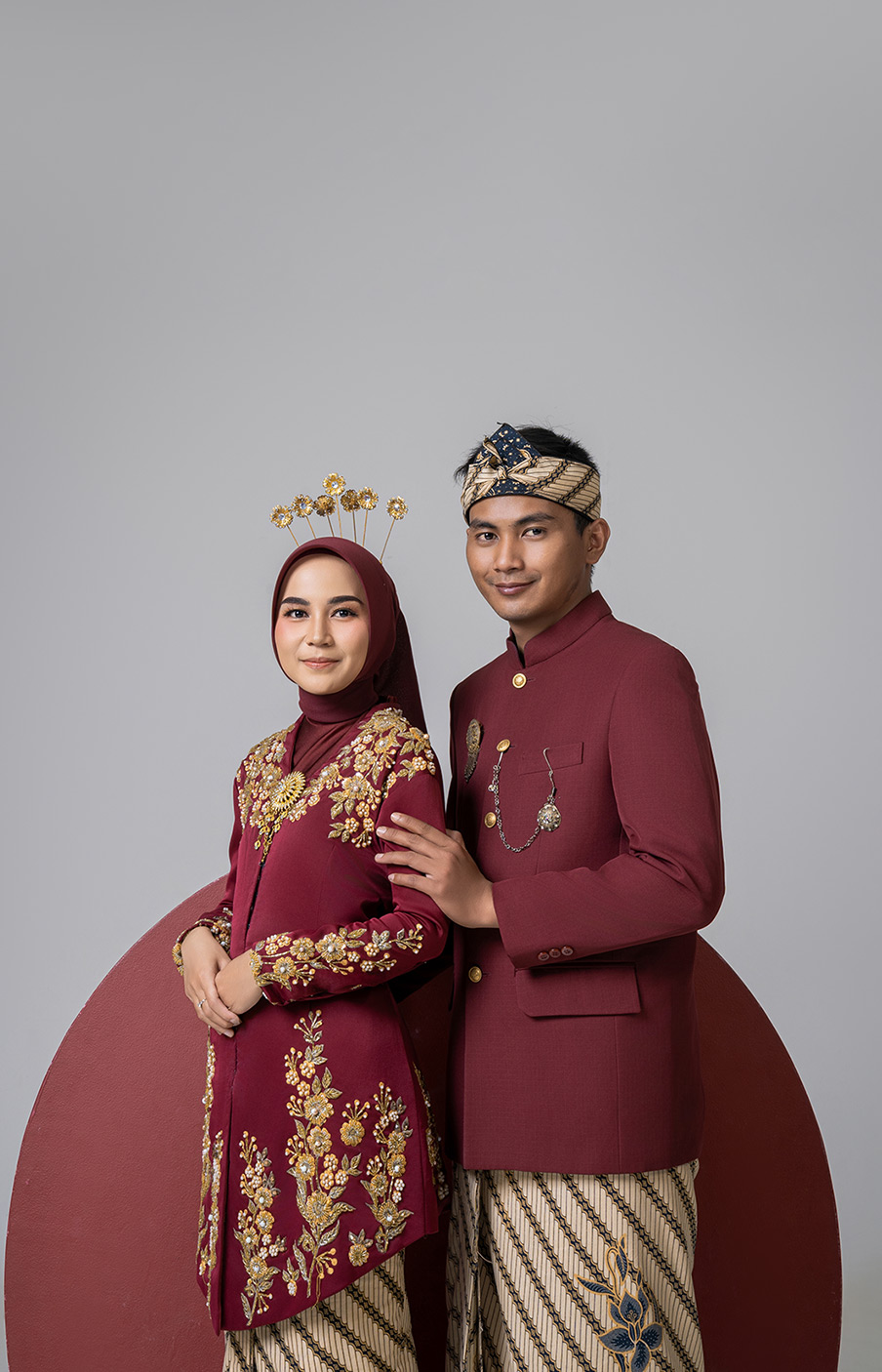 Pindi & fariz resepsi galeri